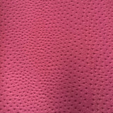 1 Yard Saratoga Ostrich Faux Leather Vinyl Fabric 100% PVC