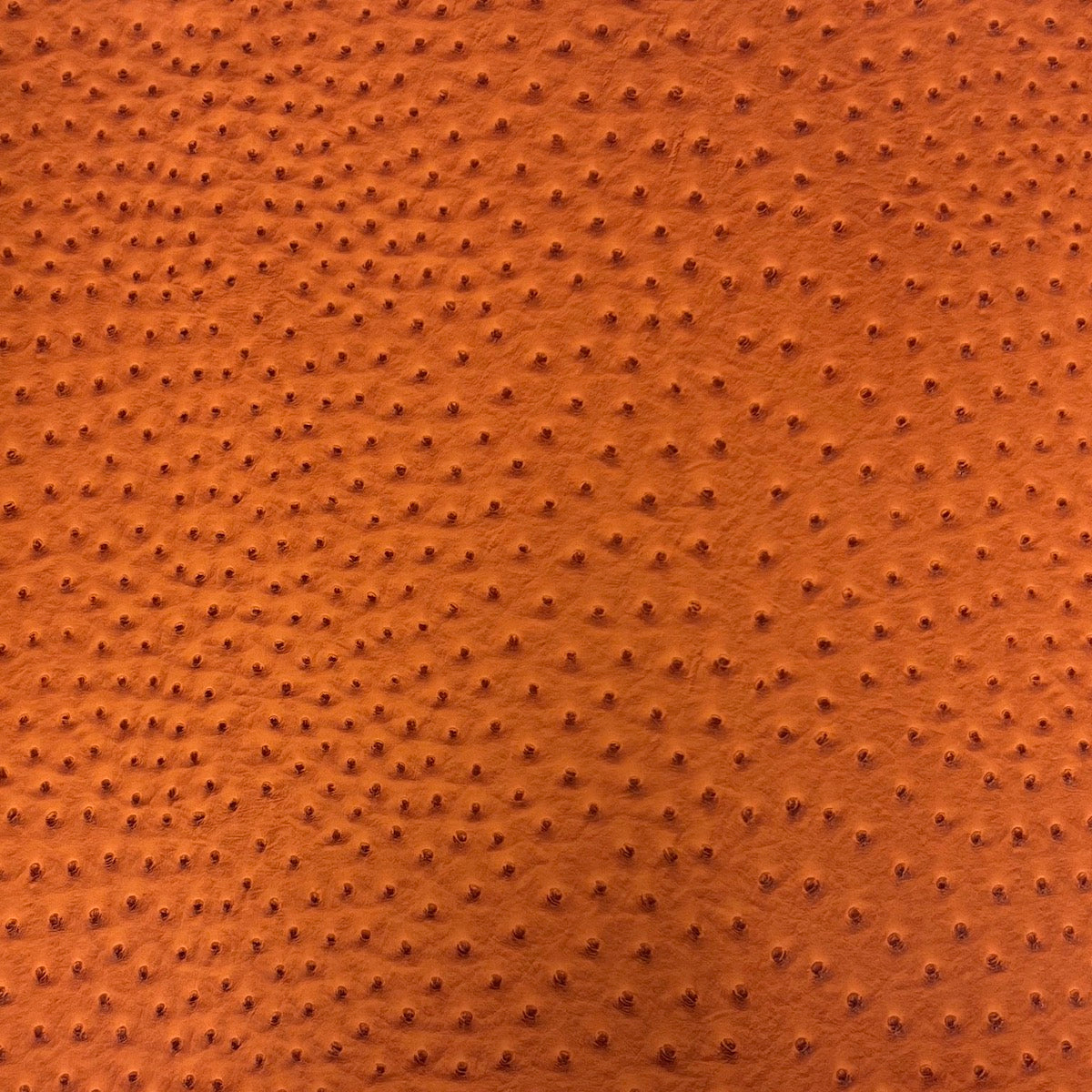1 Yard Saratoga Ostrich Faux Leather Vinyl Fabric 100% PVC