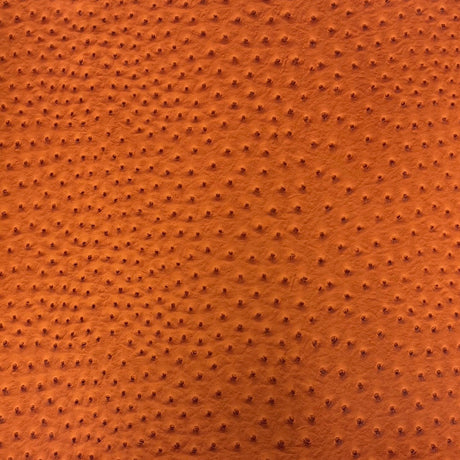 1 Yard Saratoga Ostrich Faux Leather Vinyl Fabric 100% PVC