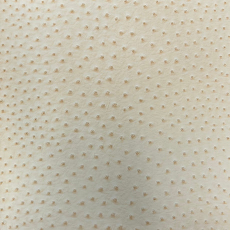 Saratoga Ostrich Faux Leather Vinyl Fabric 54" Wide, PU Coated, Upholstery & Auto Interior Use