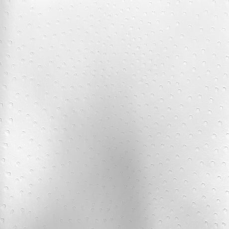 1 Yard Saratoga Ostrich Faux Leather Vinyl Fabric 100% PVC