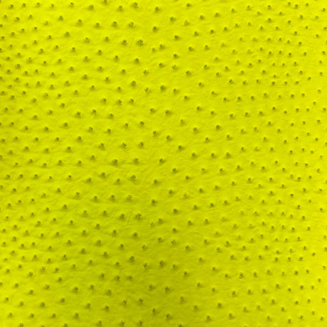 1 Yard Saratoga Ostrich Faux Leather Vinyl Fabric 100% PVC