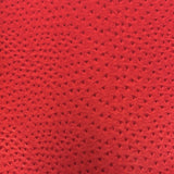 1 Yard Saratoga Ostrich Faux Leather Vinyl Fabric 100% PVC