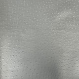 Saratoga Ostrich Faux Leather Vinyl Fabric 54" Wide, PU Coated, Upholstery & Auto Interior Use