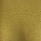 1 Yard Saratoga Ostrich Faux Leather Vinyl Fabric 100% PVC