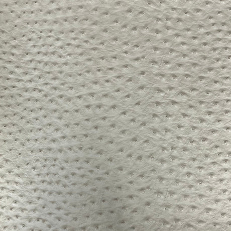 1 Yard Saratoga Ostrich Faux Leather Vinyl Fabric 100% PVC
