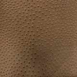 1 Yard Saratoga Ostrich Faux Leather Vinyl Fabric 100% PVC
