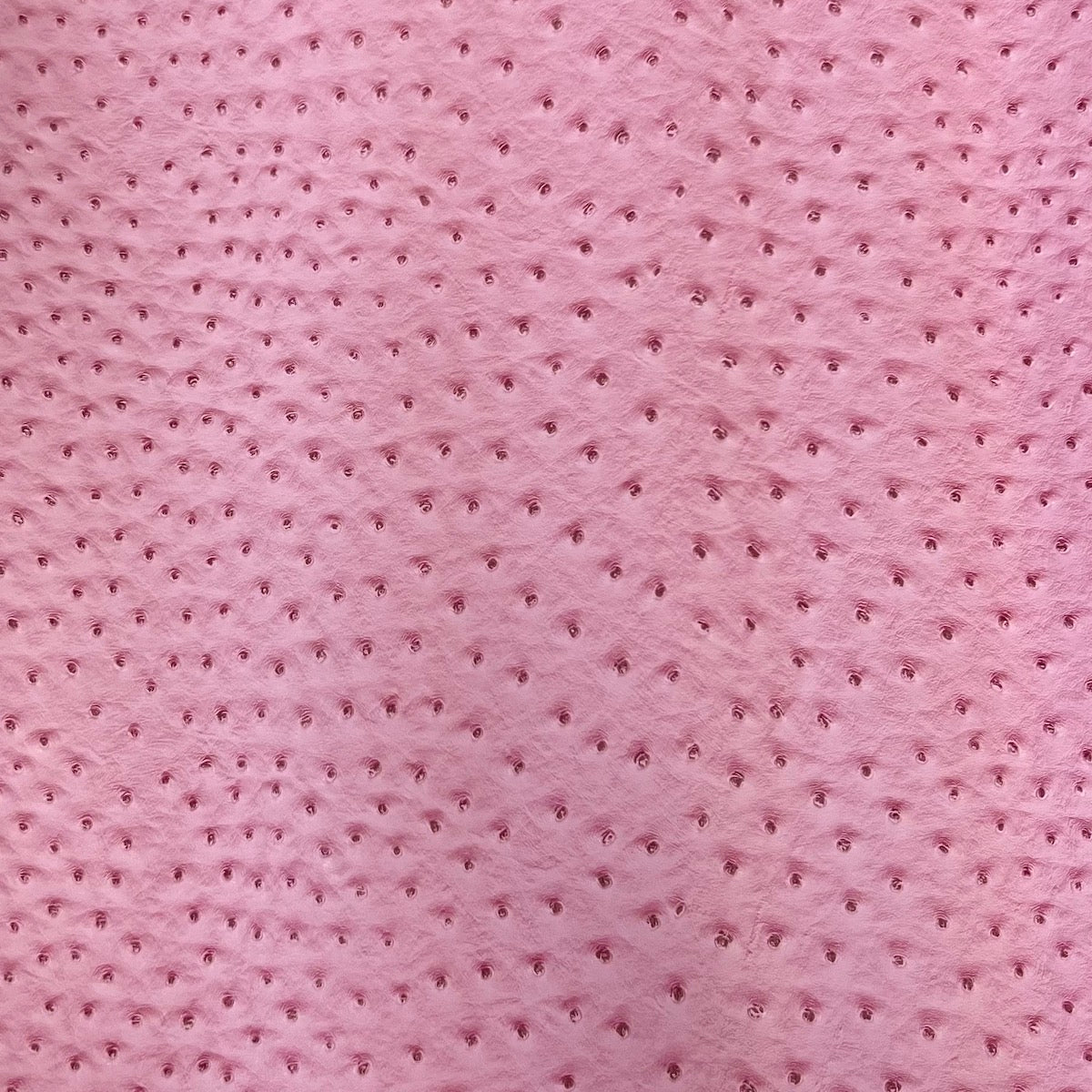 1 Yard Saratoga Ostrich Faux Leather Vinyl Fabric 100% PVC