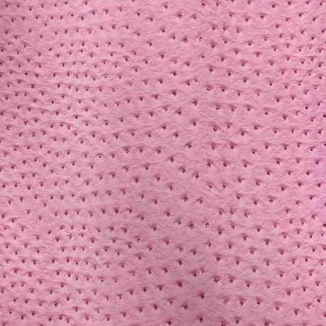 1 Yard Saratoga Ostrich Faux Leather Vinyl Fabric 100% PVC