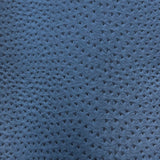 Saratoga Ostrich Faux Leather Vinyl Fabric 54" Wide, PU Coated, Upholstery & Auto Interior Use