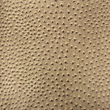1 Yard Saratoga Ostrich Faux Leather Vinyl Fabric 100% PVC