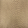 1 Yard Saratoga Ostrich Faux Leather Vinyl Fabric 100% PVC