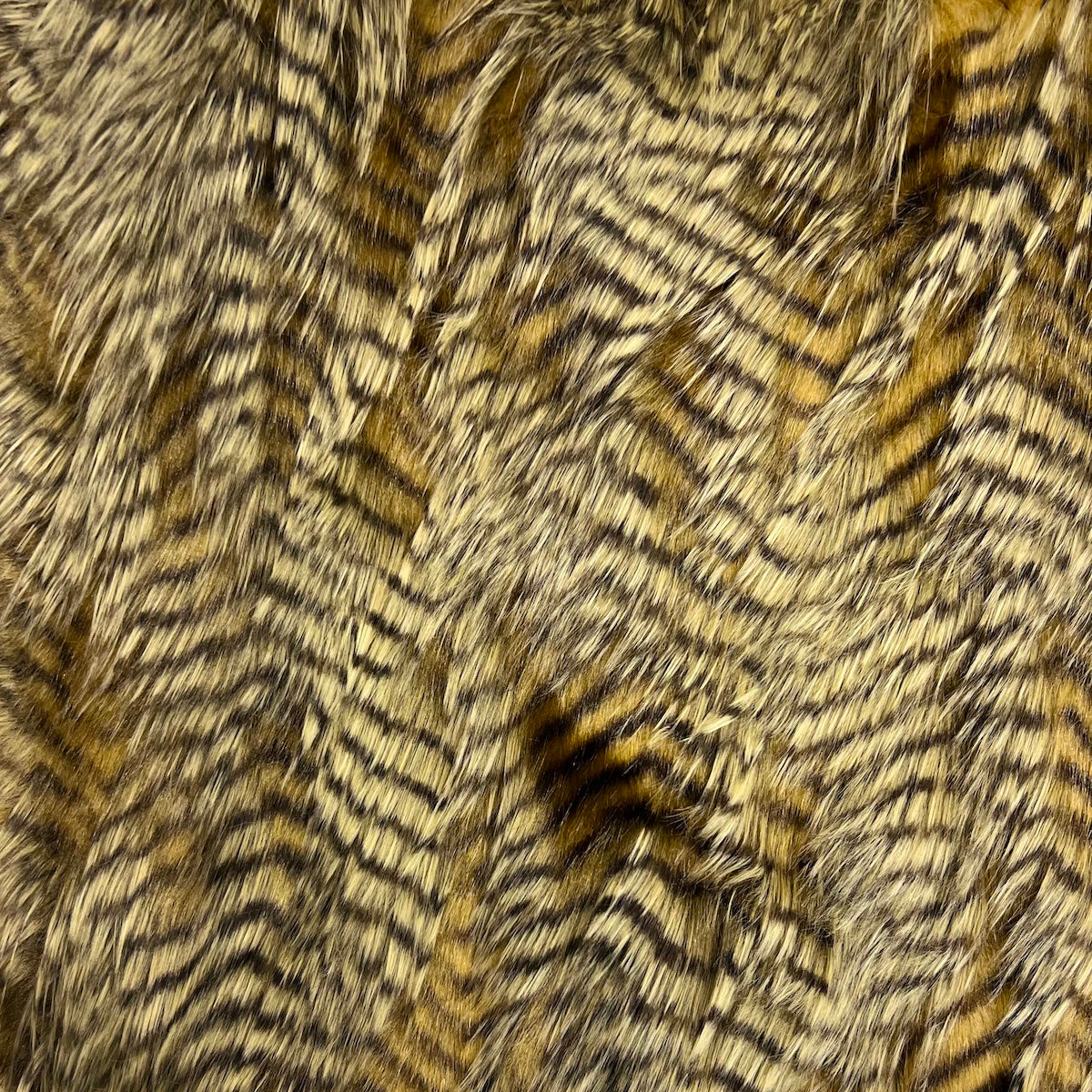 1 Yard Porcupine Feather Faux Fur Fabric 50% Acrylic / 50% Polyester