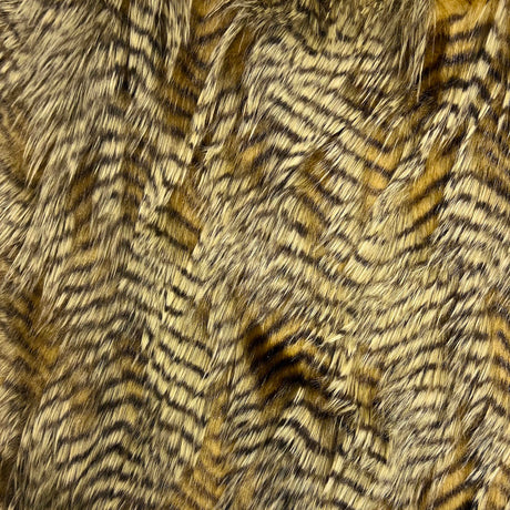 1 Yard Porcupine Feather Faux Fur Fabric 50% Acrylic / 50% Polyester