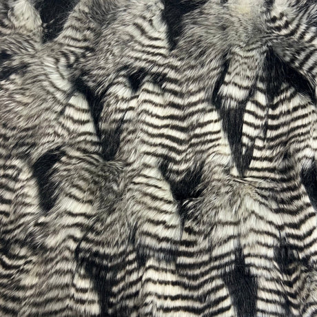 1 Yard Porcupine Feather Faux Fur Fabric 50% Acrylic / 50% Polyester