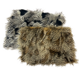 1 Yard Porcupine Feather Faux Fur Fabric 50% Acrylic / 50% Polyester