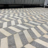 Handmade Leather Patchwork Cowhide Rug 50% Viscose, 50% Real Cowhide