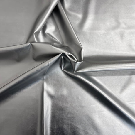 1 Yard Two Way Stretch Faux Leather Vinyl Fabric 85% Polyester, 15% Spandex