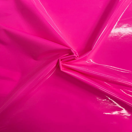 1 Yard Patent Faux Leather Apparel Vinyl Fabric 54" Width