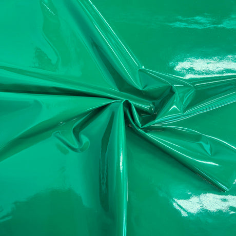 1 Yard Patent Faux Leather Apparel Vinyl Fabric 54" Width