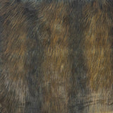 1 Yard Striking Striped Long Pile Faux Fur Fabric 58"/60" Width