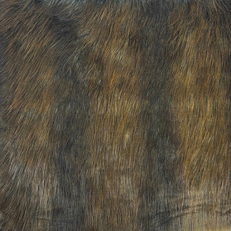 1 Yard Striking Striped Long Pile Faux Fur Fabric 58"/60" Width