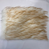 1 Yard Frost Tipped Husky Faux Fur Fabric  50% Acrylic, 50% Polyester