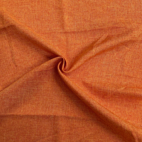 1 Yard Vintage Linen Faux Burlap Fabric 100% Polyester