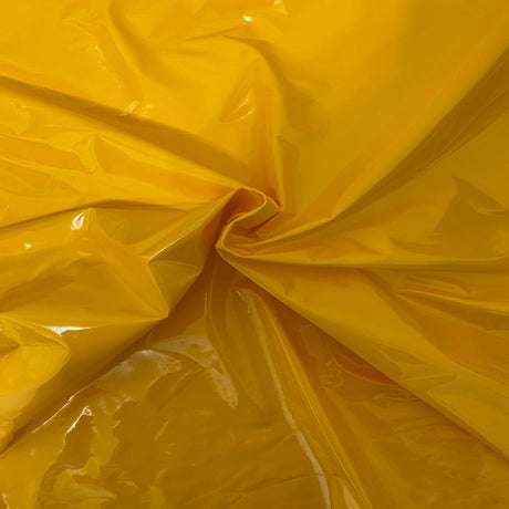 1 Yard Patent Faux Leather Apparel Vinyl Fabric 54" Width
