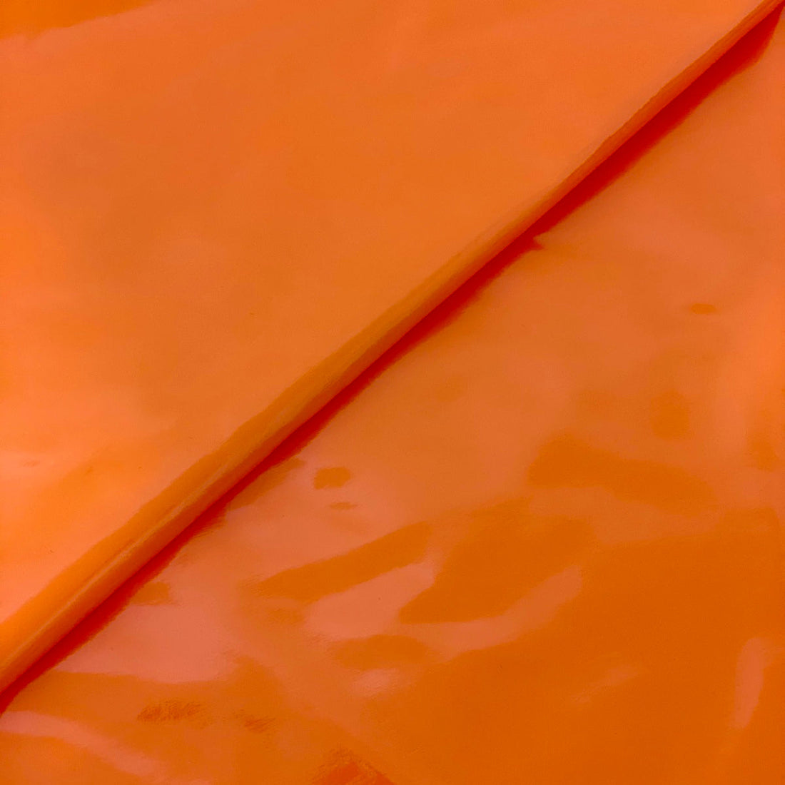 Patent Faux Leather Vinyl Fabric 54” Wide, Mechanical 4-Way Stretch for Apparel and Crafts