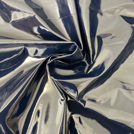 1 Yard Patent Faux Leather Apparel Vinyl Fabric 54" Width
