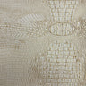 1 Yard Mugger Two Tone Gator Faux Leather Vinyl Fabric
