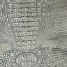1 Yard Mugger Two Tone Gator Faux Leather Vinyl Fabric