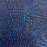1 Yard Mugger Two Tone Gator Faux Leather Vinyl Fabric