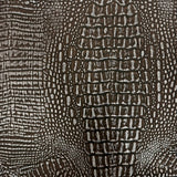 Mugger Two Tone Gator Vinyl Faux Leather Fabric, 56” Wide, for Handbags, Crafts & Upholstery