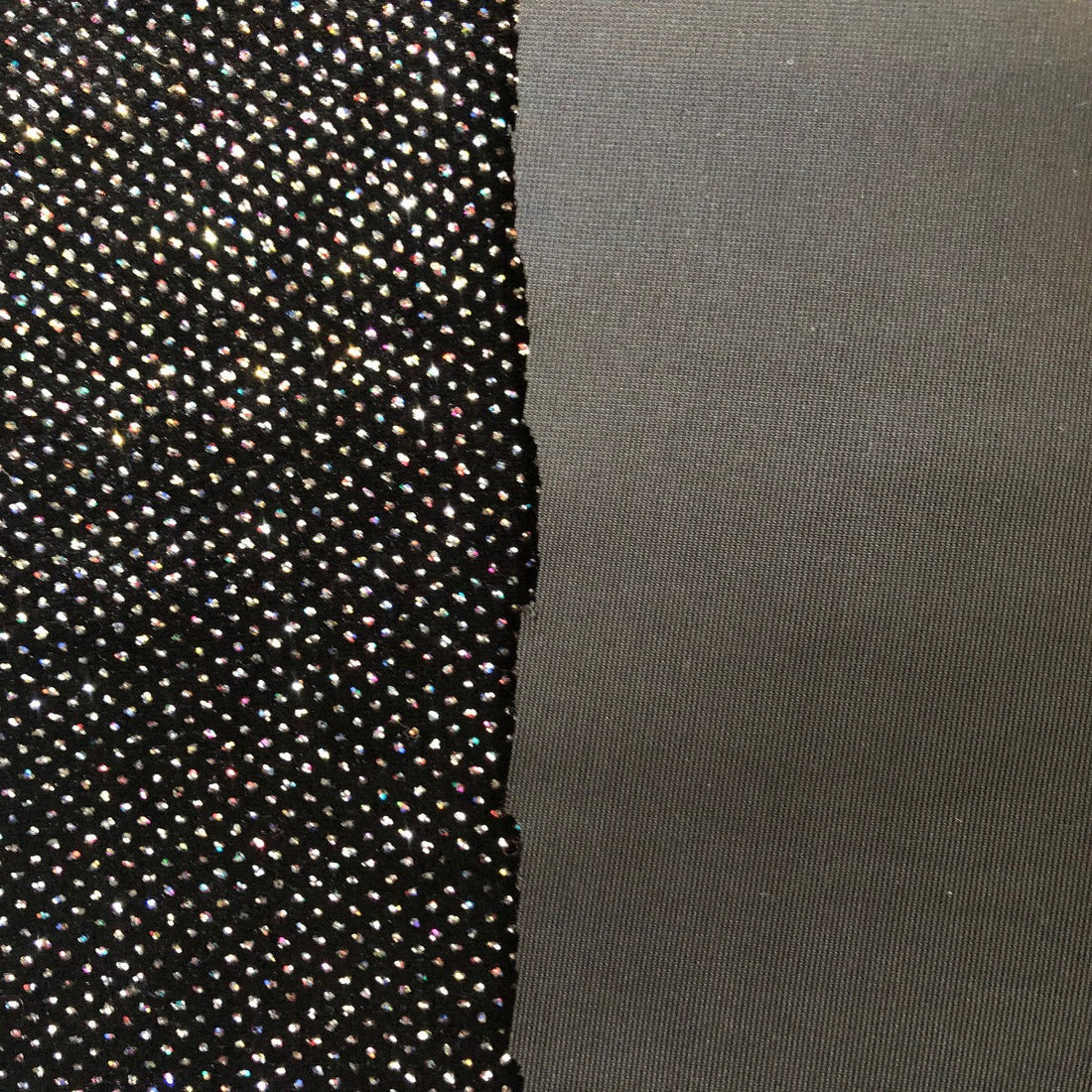 1 Yard Stretch Glitter Lurex Velvet Fabric Sparkly 54" Material for Costumes, Fashion & Décor