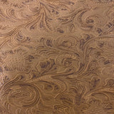 Floral Western Faux Leather PU Fabric 56” Wide Vinyl Material for Wallets, Crafts & Décor