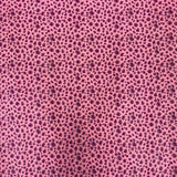 1 Yard Leopard Print Glitter Vinyl Fabric Canvas Back, 56" Wide for DIY Handbags & Decor