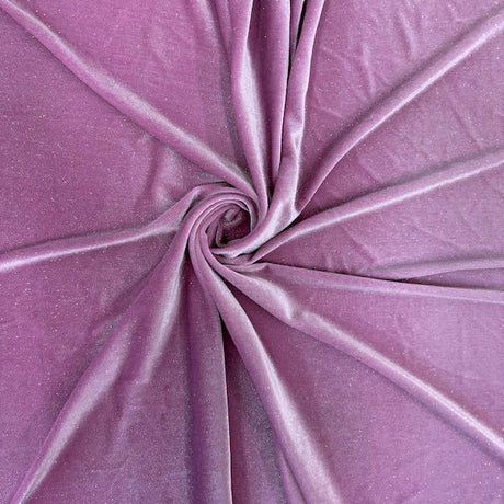 1 Yard Stretch Glitter Velvet Spandex Fabric 60" Wide Soft Shine Fabric for Cosplay & Crafts