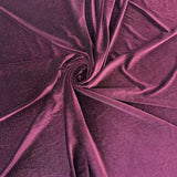 1 Yard Stretch Glitter Velvet Spandex Fabric 60" Wide Soft Shine Fabric for Cosplay & Crafts