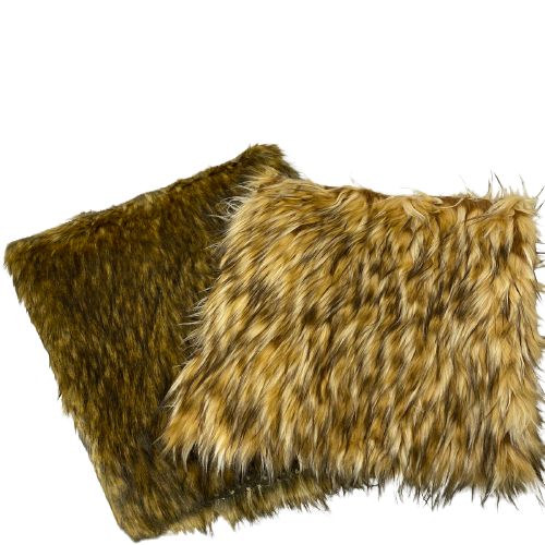 1 Yard Frost Tipped Husky Faux Fur Fabric  50% Acrylic, 50% Polyester