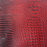 3D Embossed Gator Faux Leather Vinyl Fabric 56" Wide, Heavyweight Upholstery & Décor