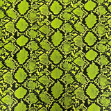 Snake Skin Faux Leather Vinyl Fabric Caicos Style, 54” Wide, Felt Backing for Handbags, Crafts & Décor