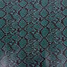 Snake Skin Faux Leather Vinyl Fabric Caicos Style, 54” Wide, Felt Backing for Handbags, Crafts & Décor