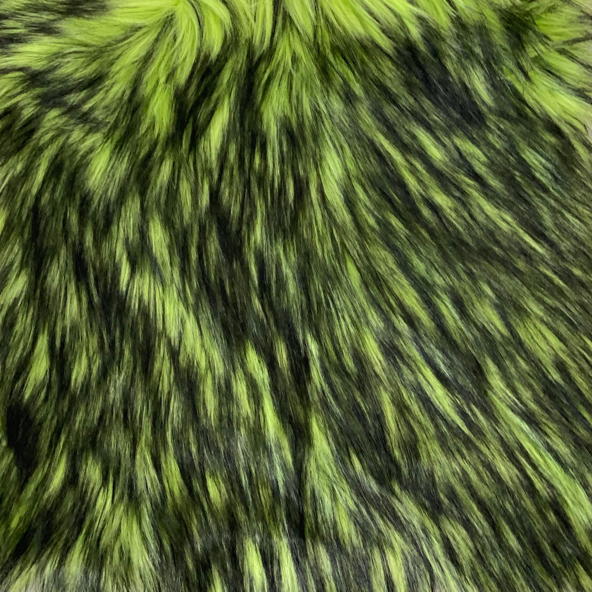 1 Yard Husky Print Long Pile Shaggy Faux Fur Fabric 60" Width