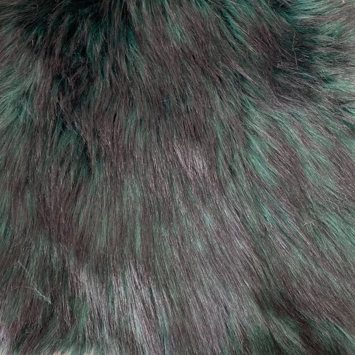 1 Yard Husky Print Long Pile Shaggy Faux Fur Fabric 60" Width