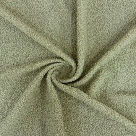 1 Yard Terry Knit Faux Wool Boucle Fabric 100% Polyester