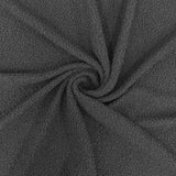 1 Yard Terry Knit Faux Wool Boucle Fabric 100% Polyester