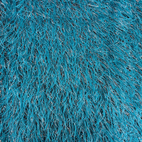1 Yard Metallic Faux Fur Tinsel Ostrich Feather Fabric