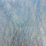1 Yard Metallic Faux Fur Tinsel Ostrich Feather Fabric